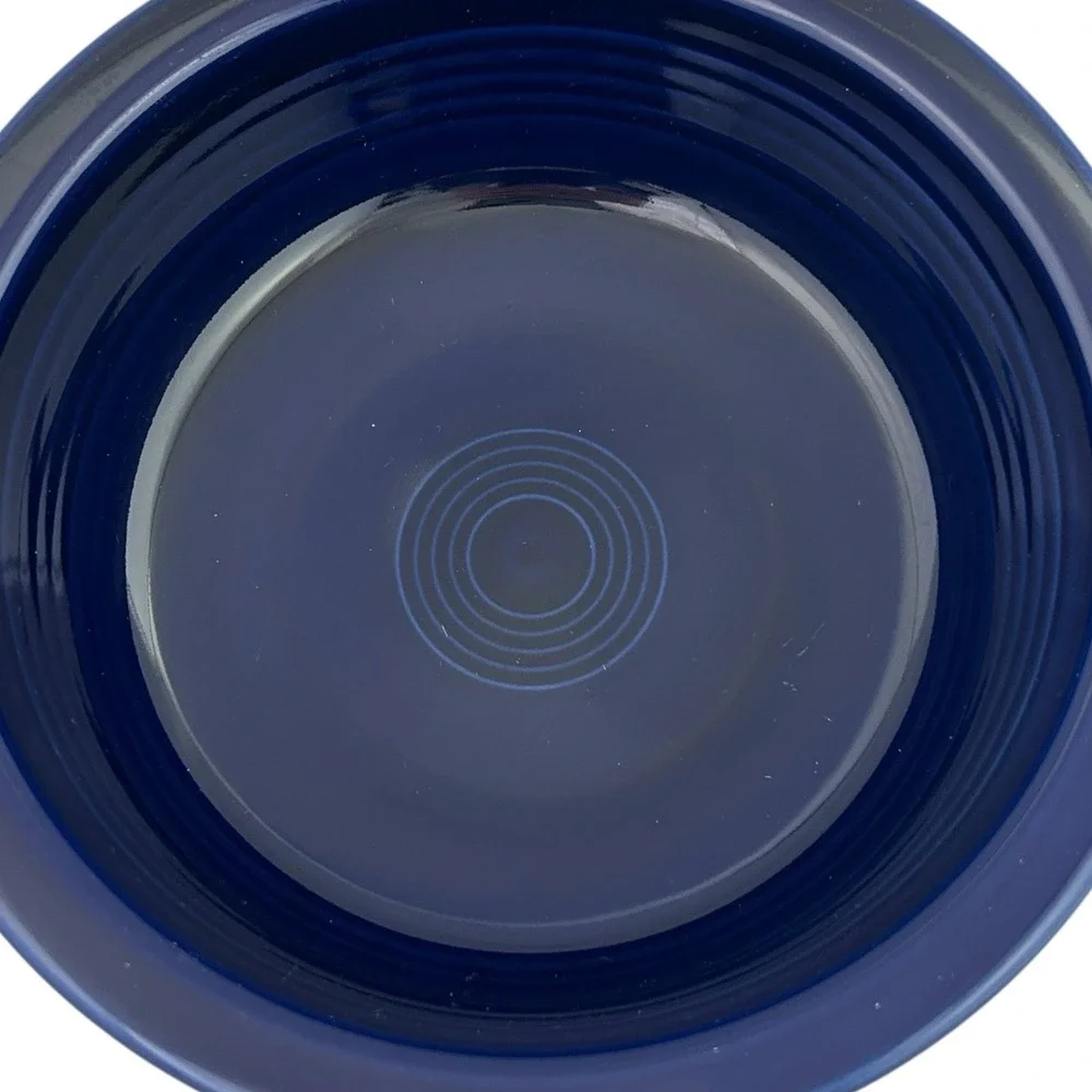 Fiesta Large Classic Bowl 8.25 Cobalt Blue Straight Sides 40 OZ Excellent